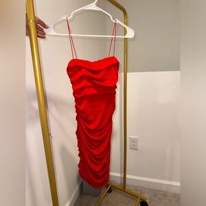 Red Skylar+madison dress